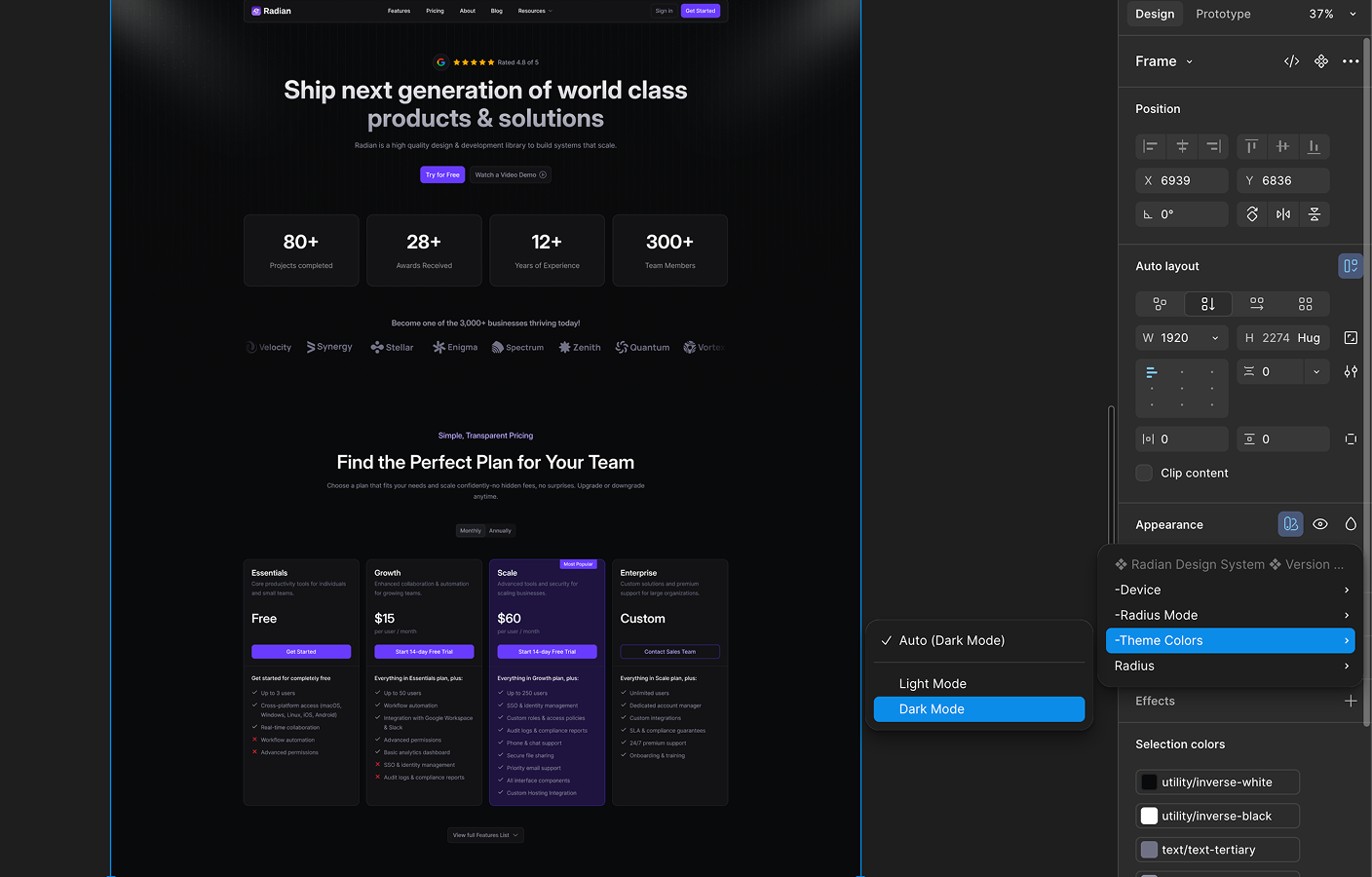 Theme Figma