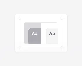 Color theme swatches illustration