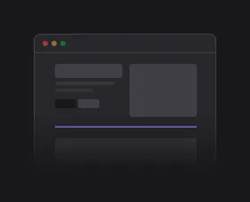 Divider UI component illustration