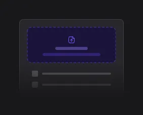File Upload UI component illustration