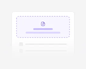 File Upload UI component illustration