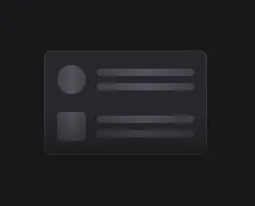 Skeleton UI component illustration