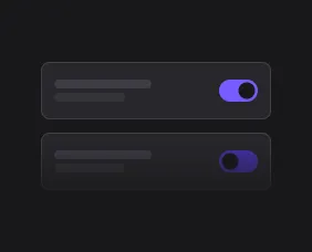 Switch UI component illustration