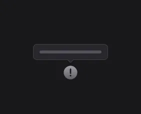Tooltip UI component illustration